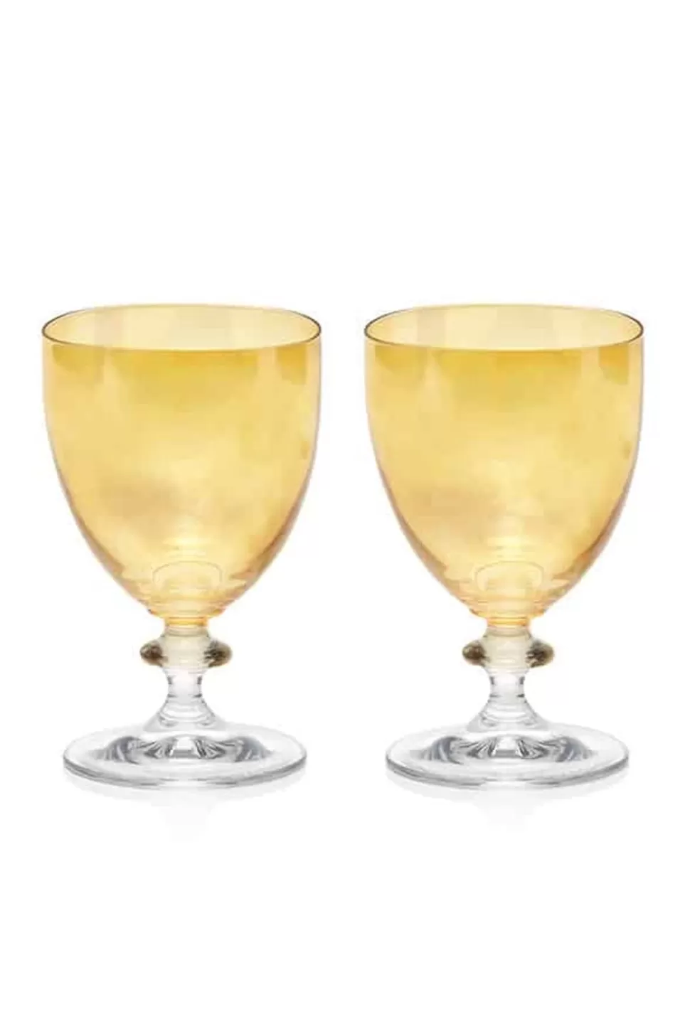 Water | Luisa Beccaria Ambra Set Of Two Rosy Water Glass