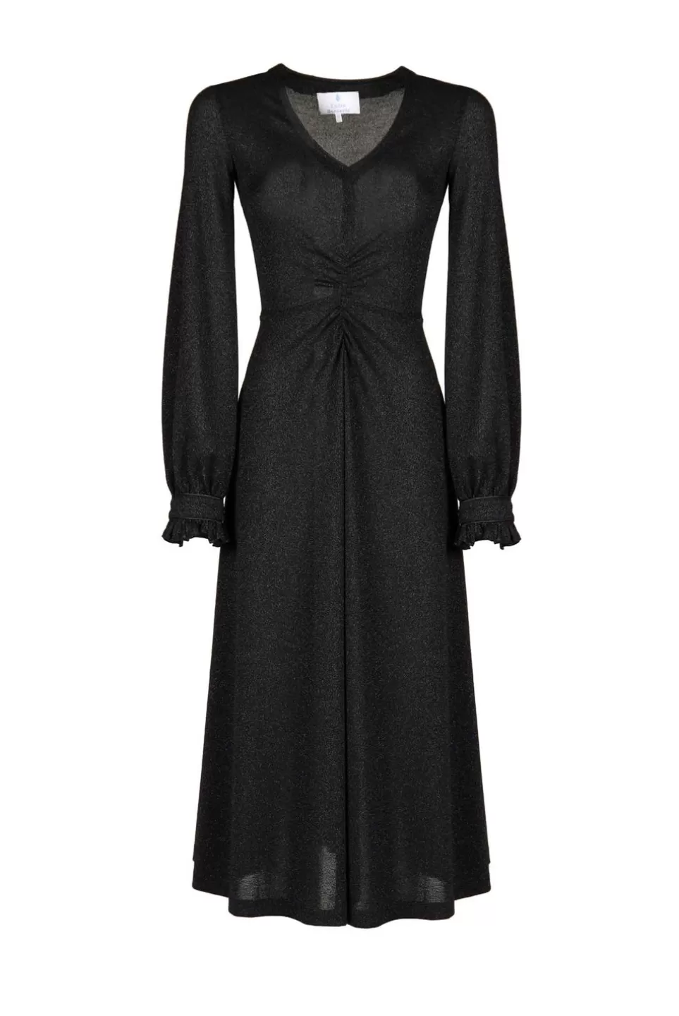 Dresses | Luisa Beccaria Black Jersey Lurex Dress