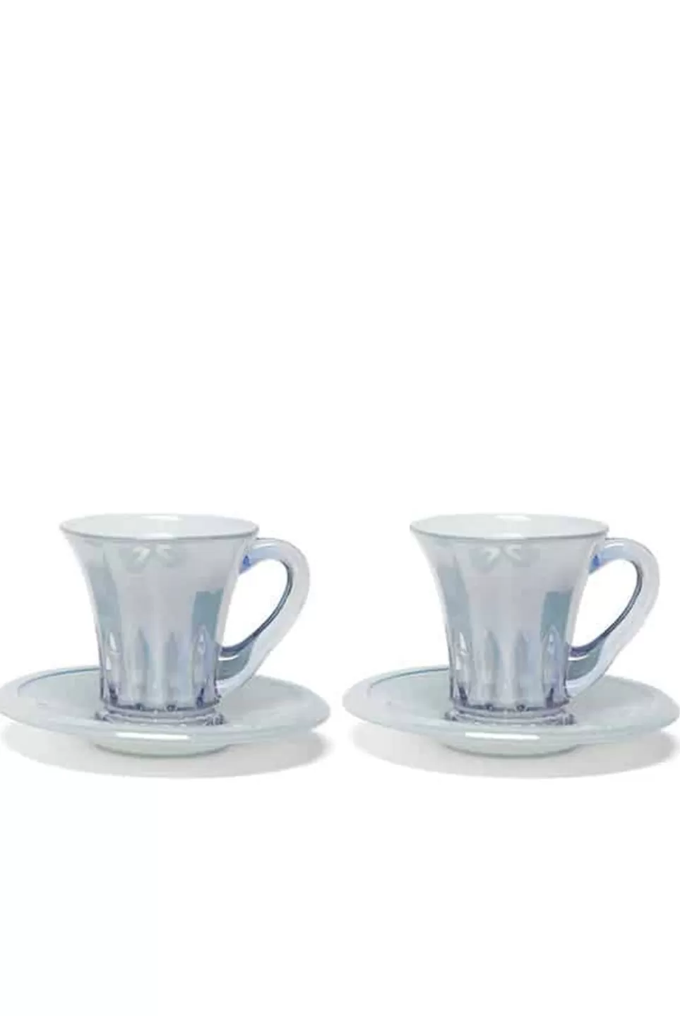 Cups | Luisa Beccaria Blue Set Of Two Doge Coffee Cups