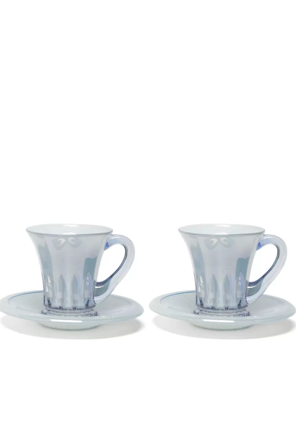 Cups | Luisa Beccaria Blue Set Of Two Doge Coffee Cups