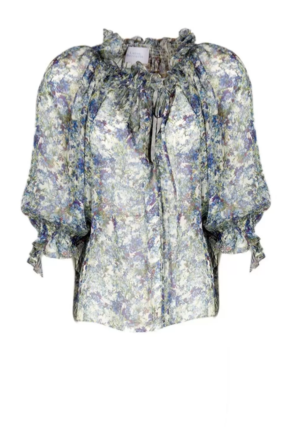 Tops & Blouses | Luisa Beccaria Chiffon Printed Blouse