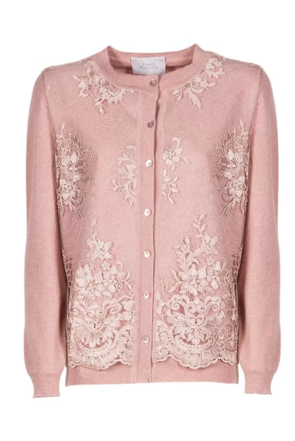 Tops & Blouses | Luisa Beccaria Embroidered Wool Cardigan