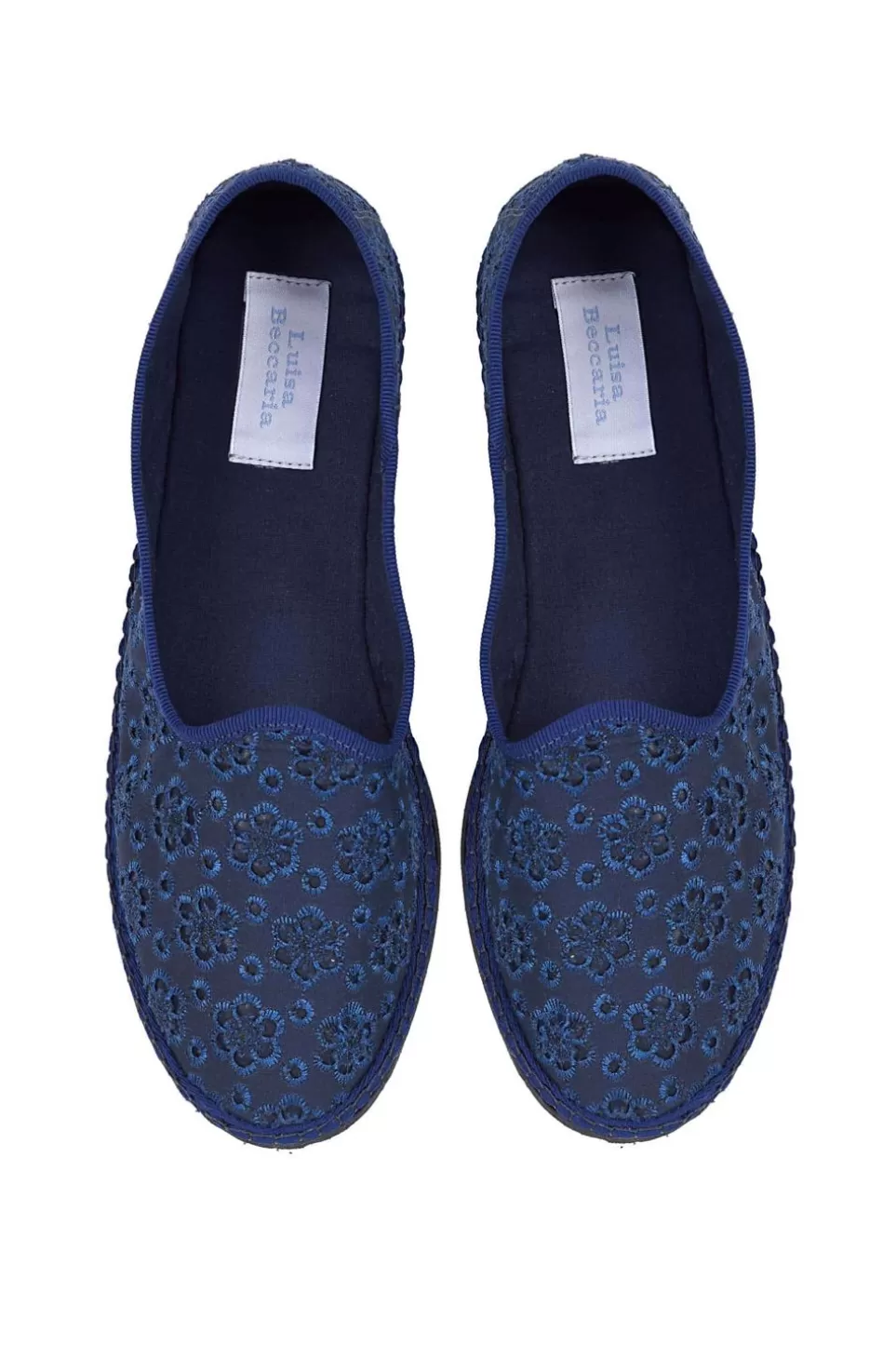 Shoes | Luisa Beccaria Eyelet Vibi Loafers