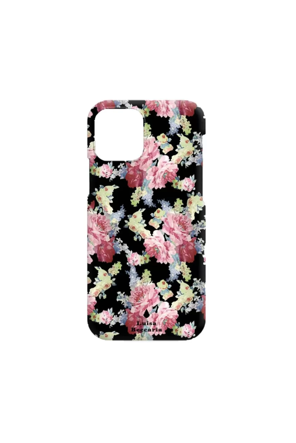 Phone Cover | Luisa Beccaria Floral Garden Black Printed Matte Iphone Cover