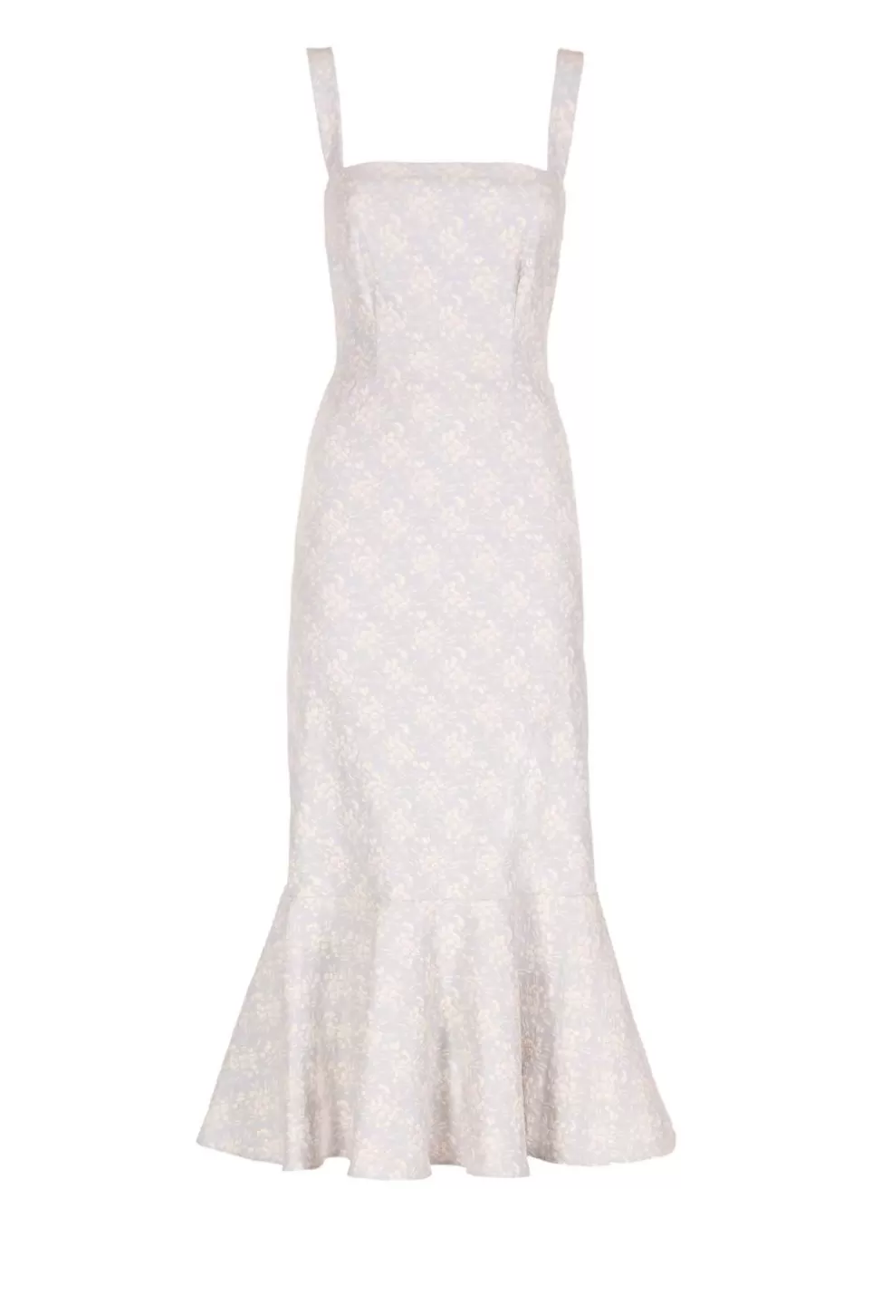 Dresses | Luisa Beccaria Floral Jacquard Flounced Dress