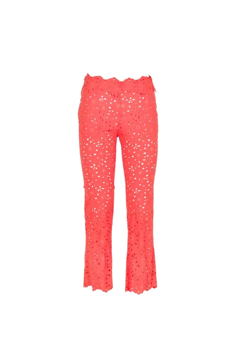 Trousers & Shorts | Luisa Beccaria Floral Lace Capri Pants