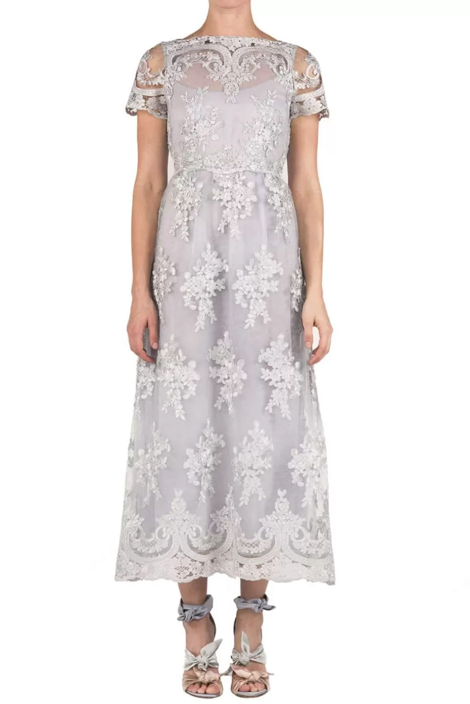 Dresses | Luisa Beccaria Floral Lace Midi Dress