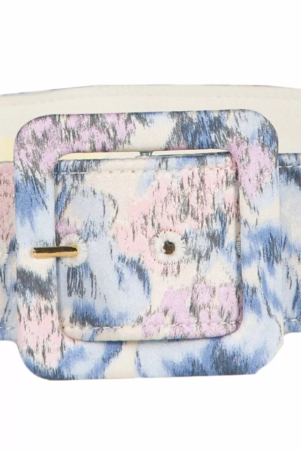 Belt | Luisa Beccaria Floral Printed Belt