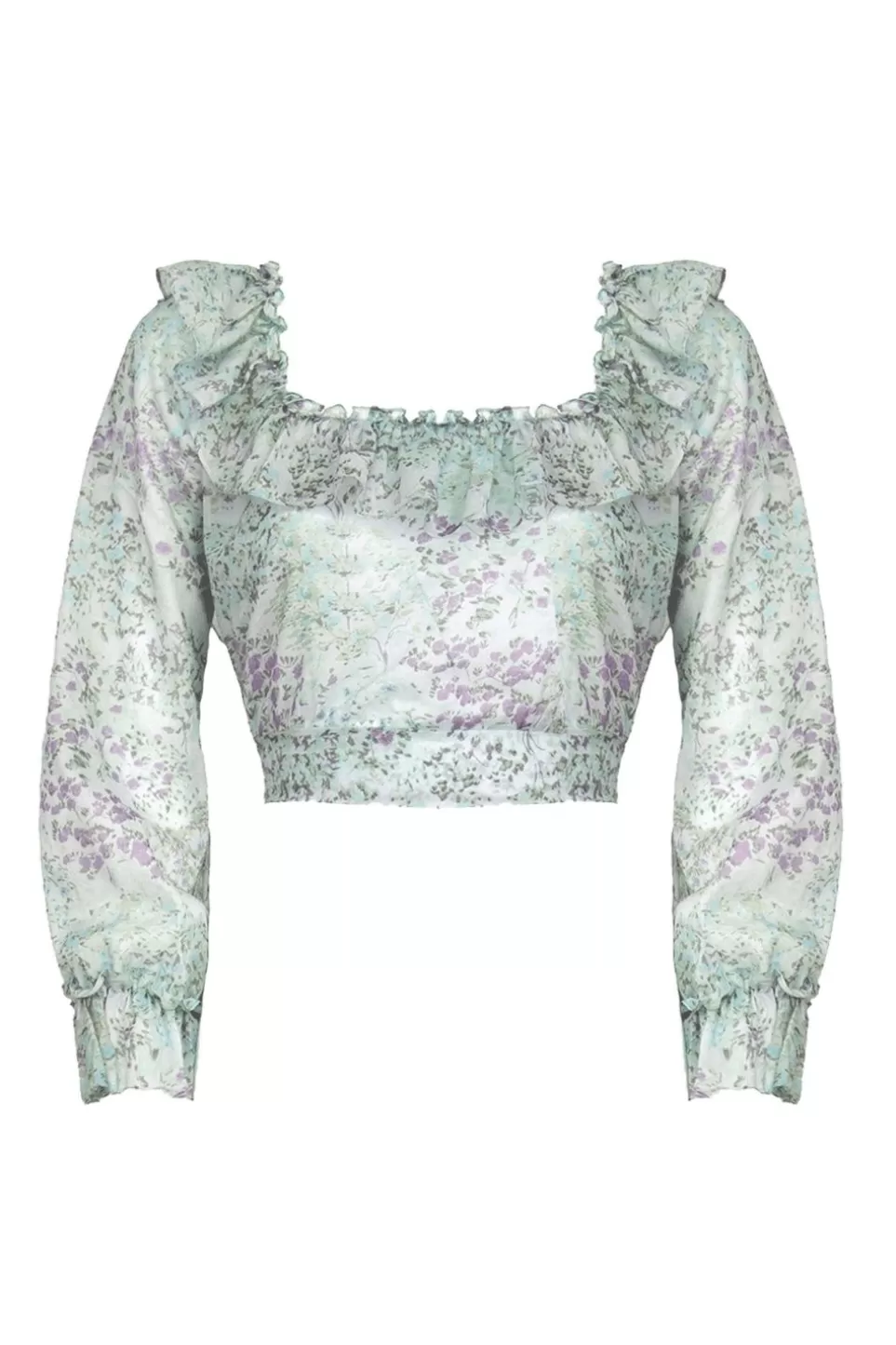 Tops & Blouses | Luisa Beccaria Floral Printed Cotton Top