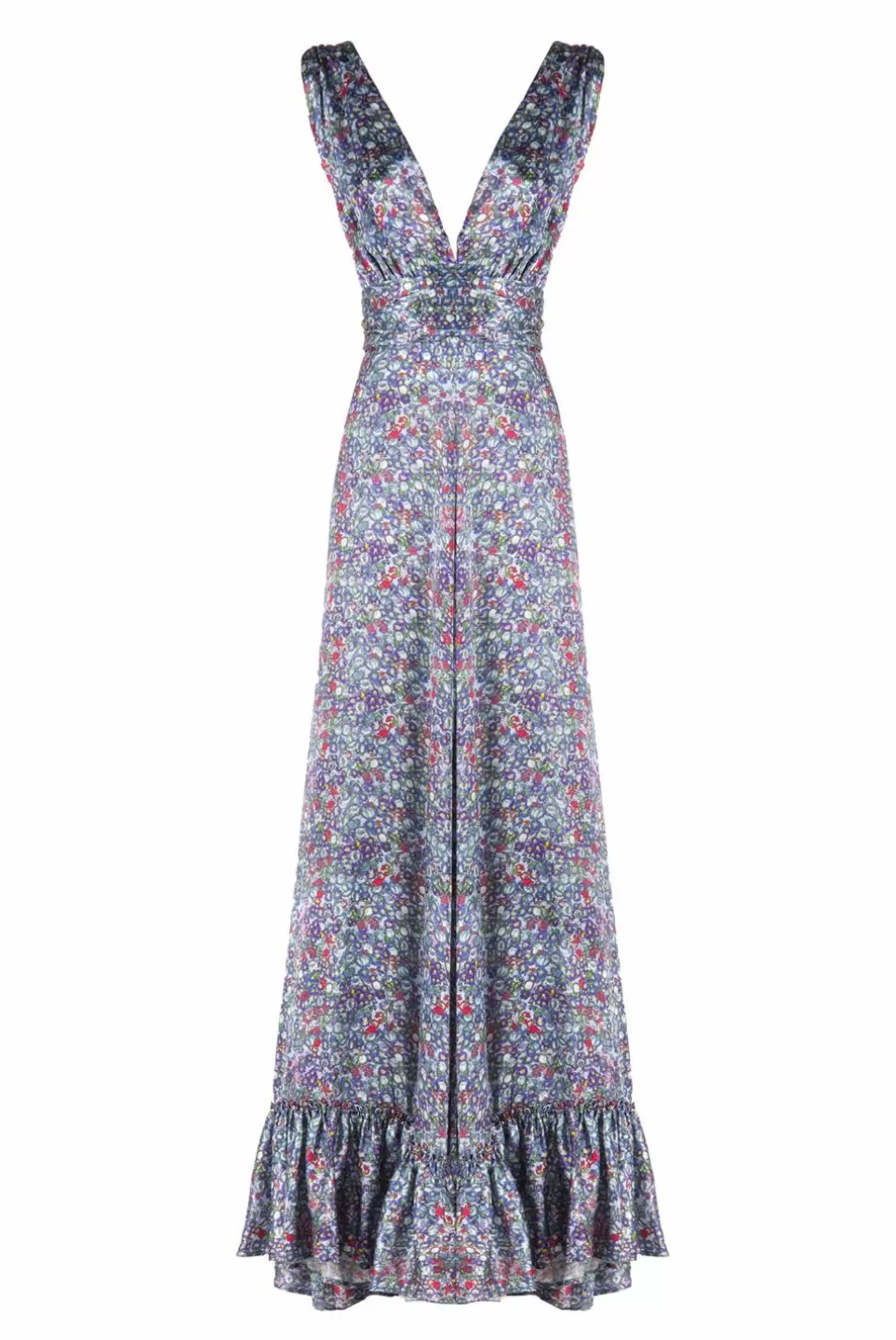 Dresses | Luisa Beccaria Floral Printed Gown