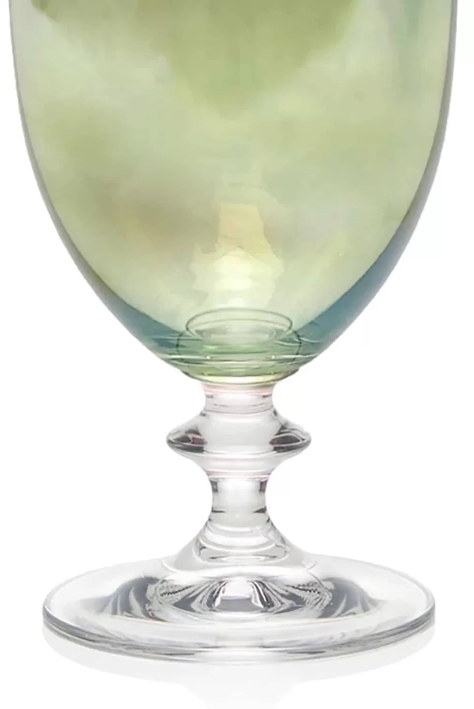 Water | Luisa Beccaria Green Set Of Two Rosy Water Glass