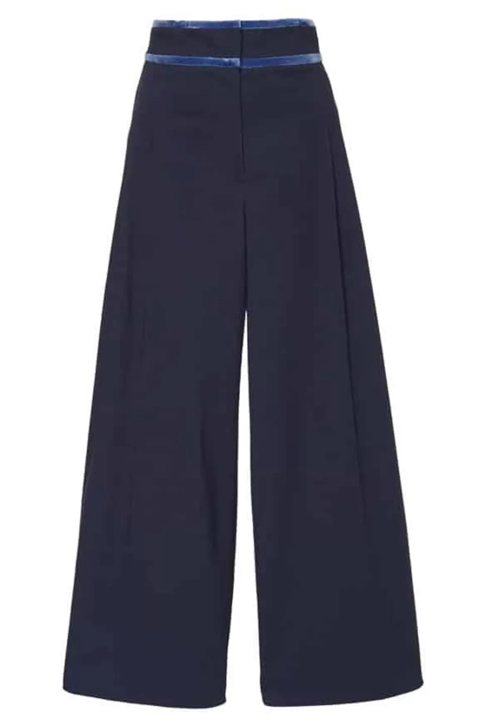 Trousers & Shorts | Luisa Beccaria High Waist Cotton Poplin Wide Leg Pants