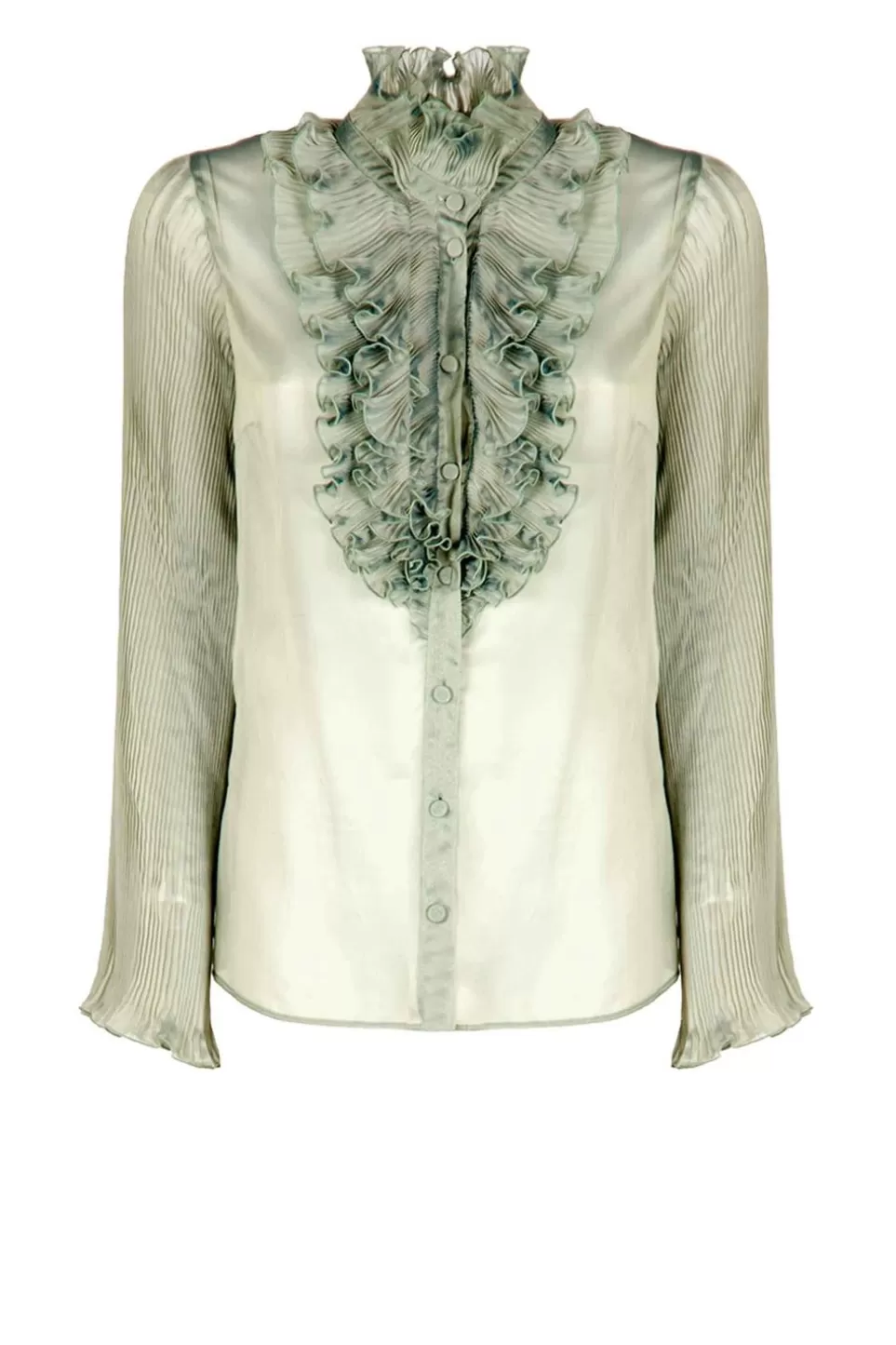 Tops & Blouses | Luisa Beccaria Iridescent Chiffon Blouse