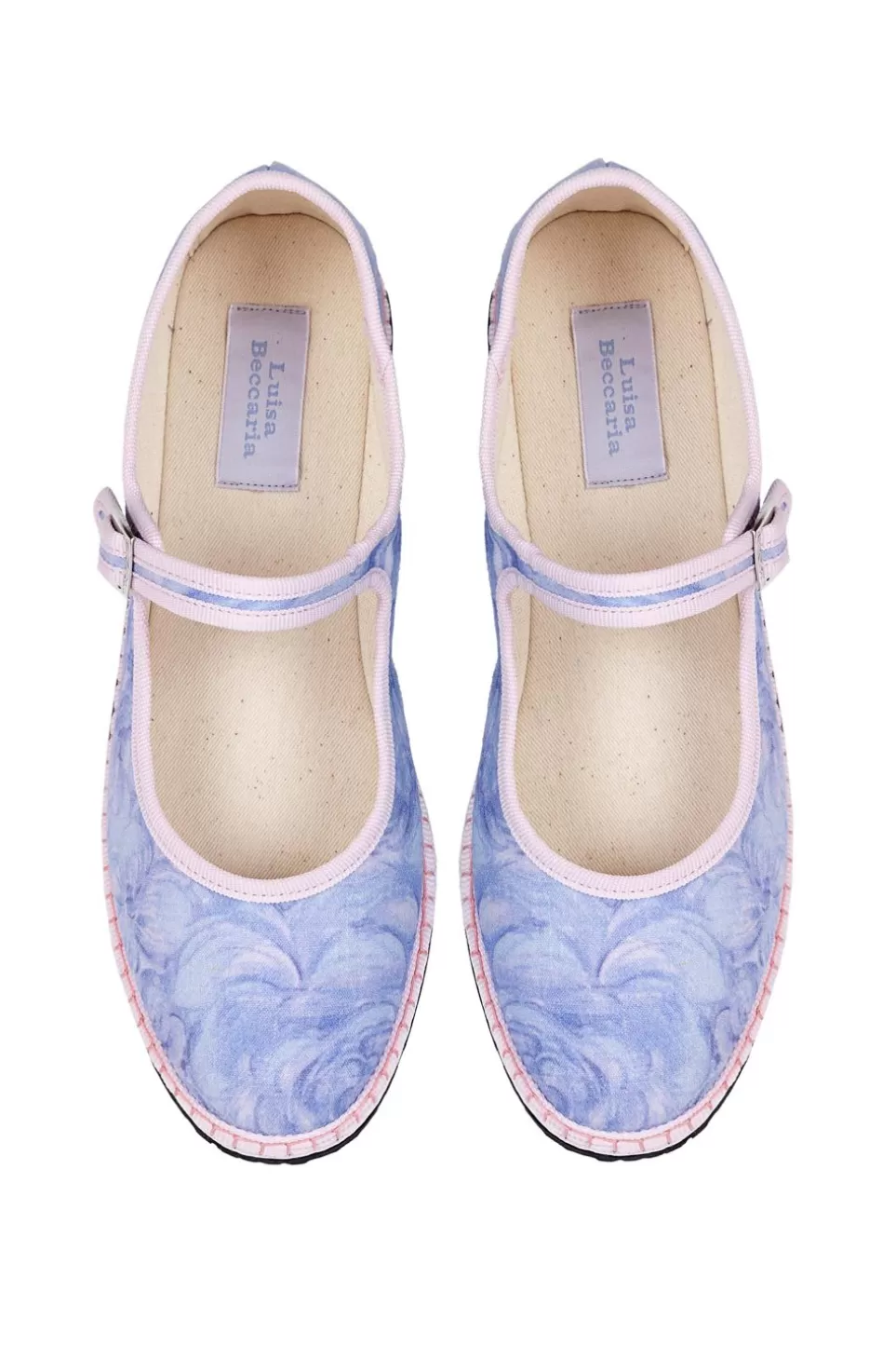 Shoes | Luisa Beccaria Lilac Roses Mary Jane Vibi Loafers