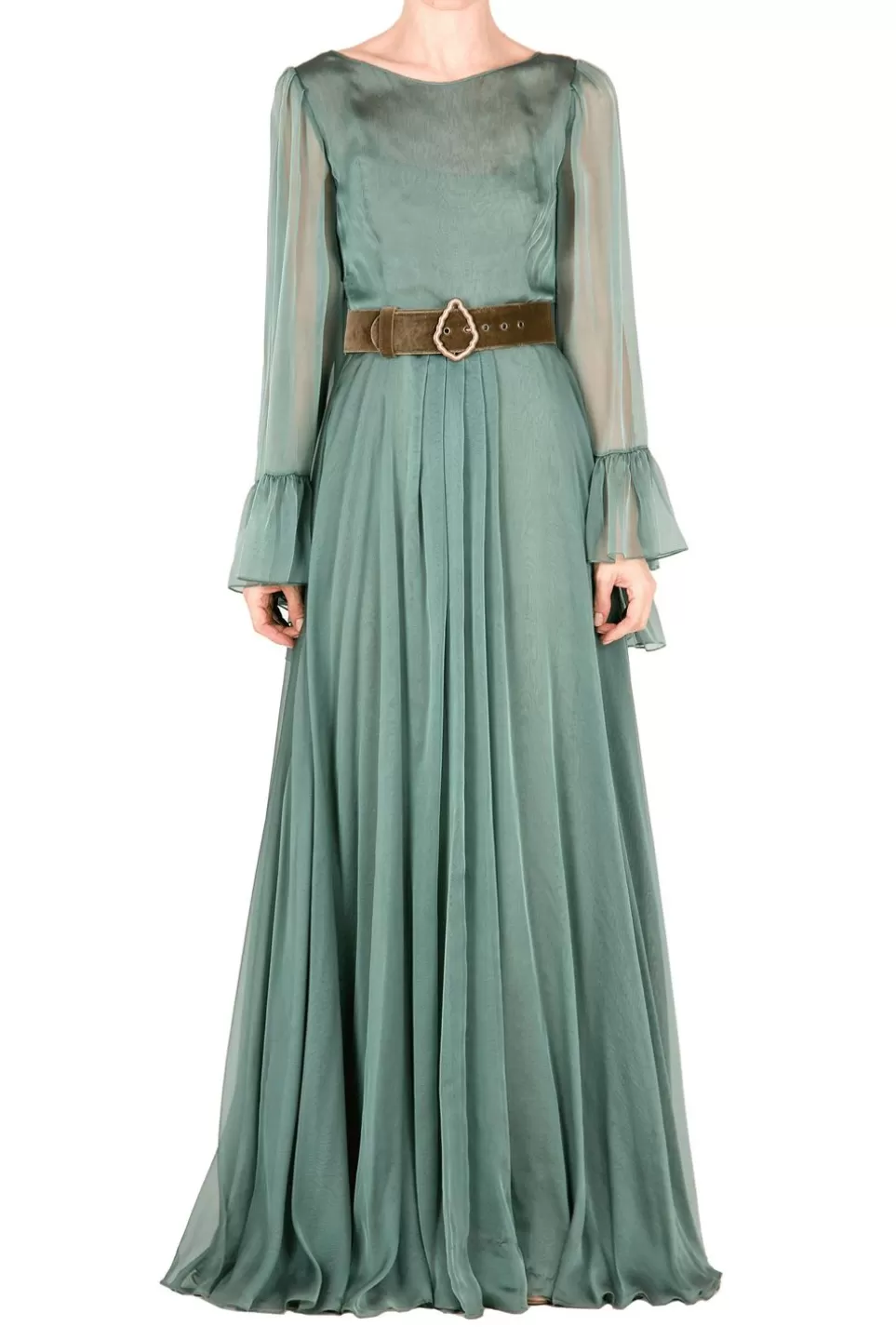 Dresses | Luisa Beccaria Long Chiffon Dress