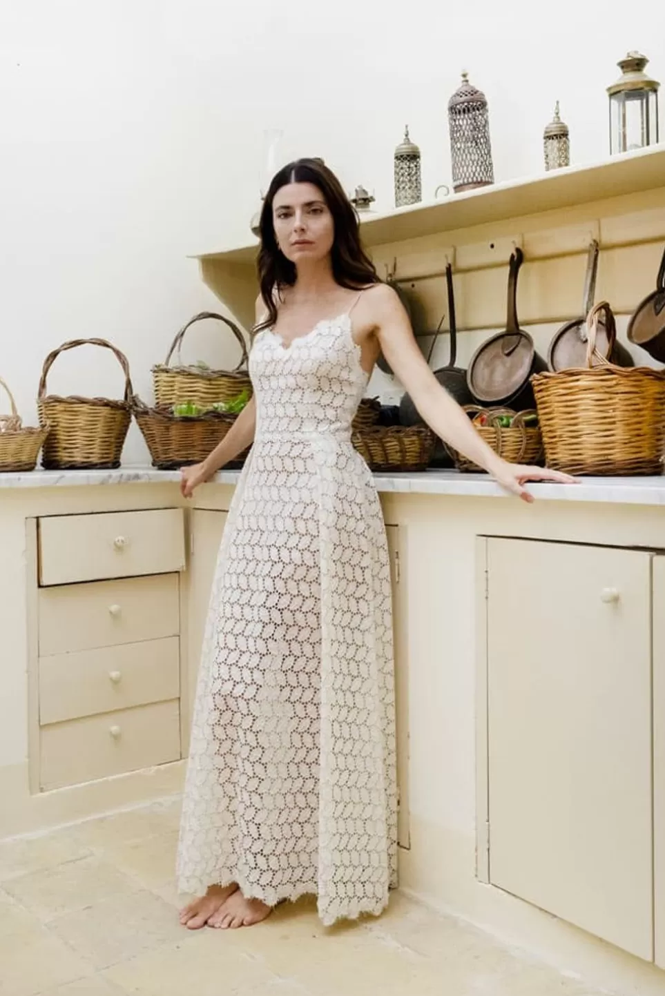 Dresses | Luisa Beccaria Lucilla'S Eyelet Cotton Dress