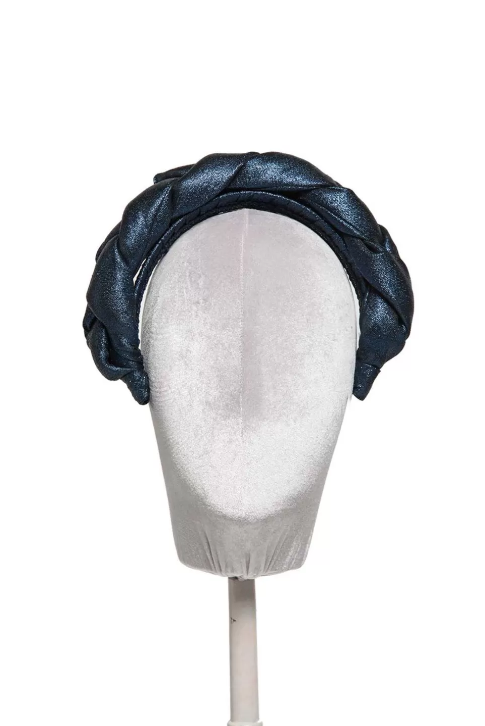 Headband | Luisa Beccaria Lurex Braided Power Hairband