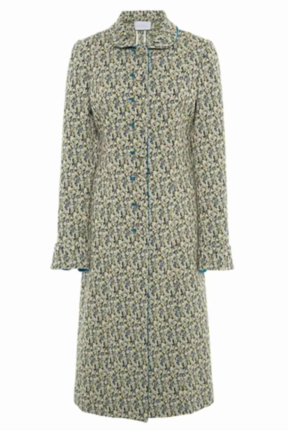 Jackets & Coats | Luisa Beccaria Micro Floral Jacquard Coat