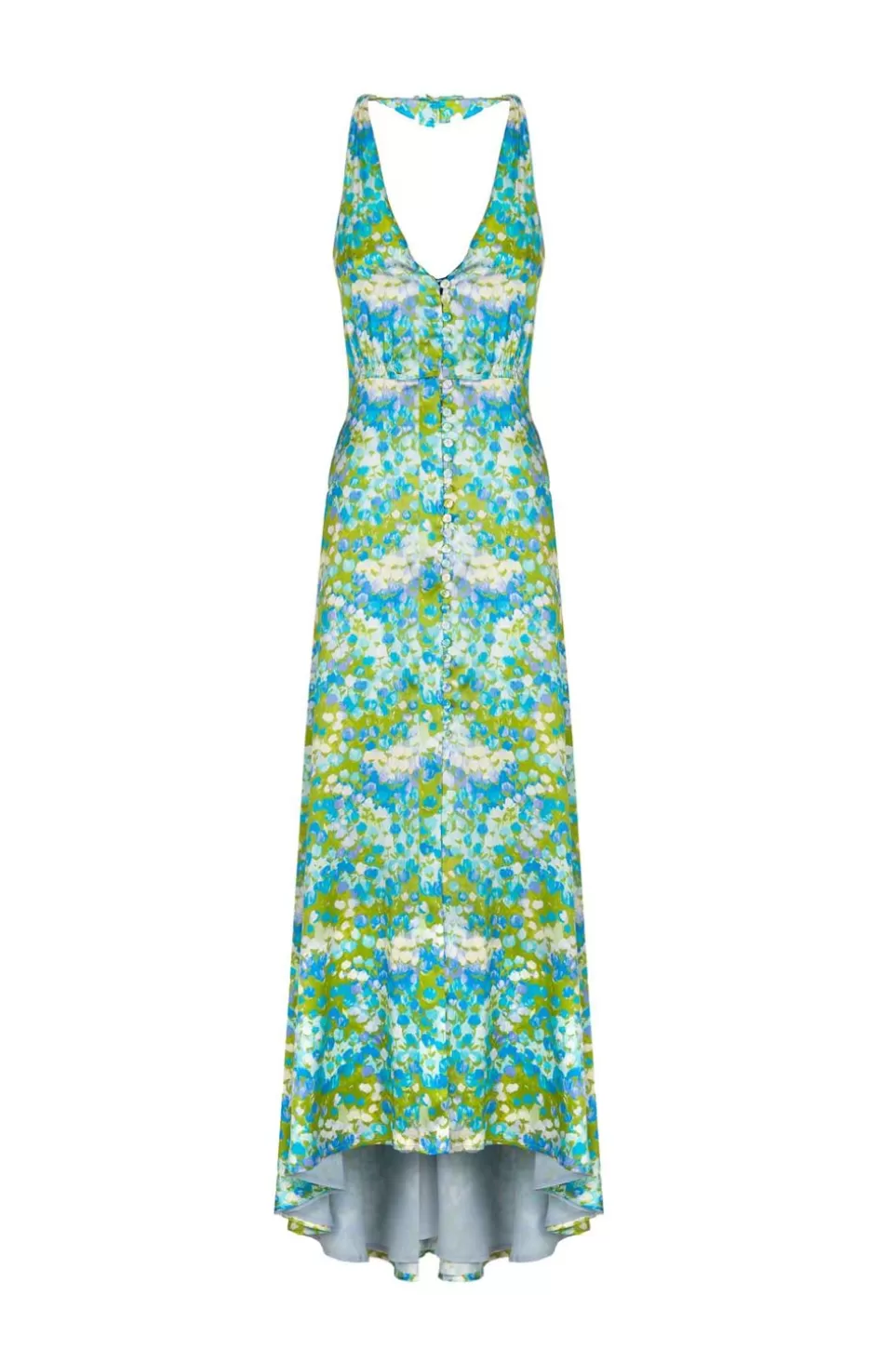 Dresses | Luisa Beccaria Monet Sleeveless Bottoncino Dress