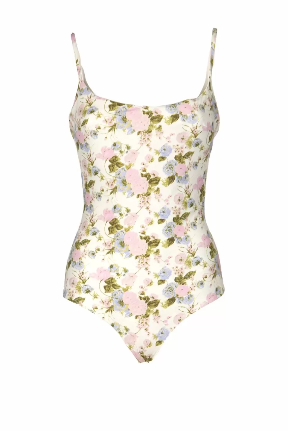 Swimwear | Luisa Beccaria One-Piece Swimsuit Blooming Roses Double Face