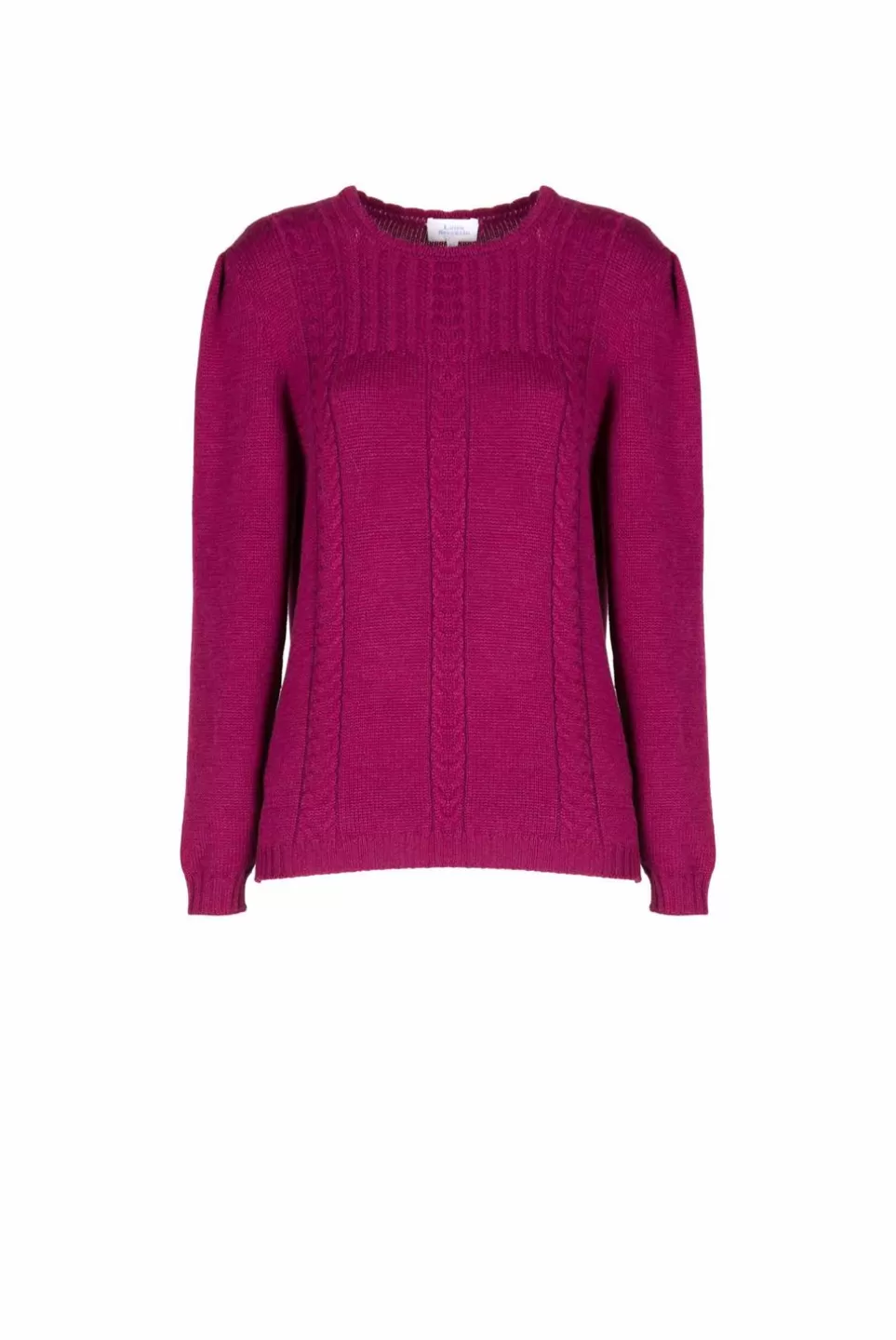 Knitwear | Luisa Beccaria Over Cable Knit Wool Sweater