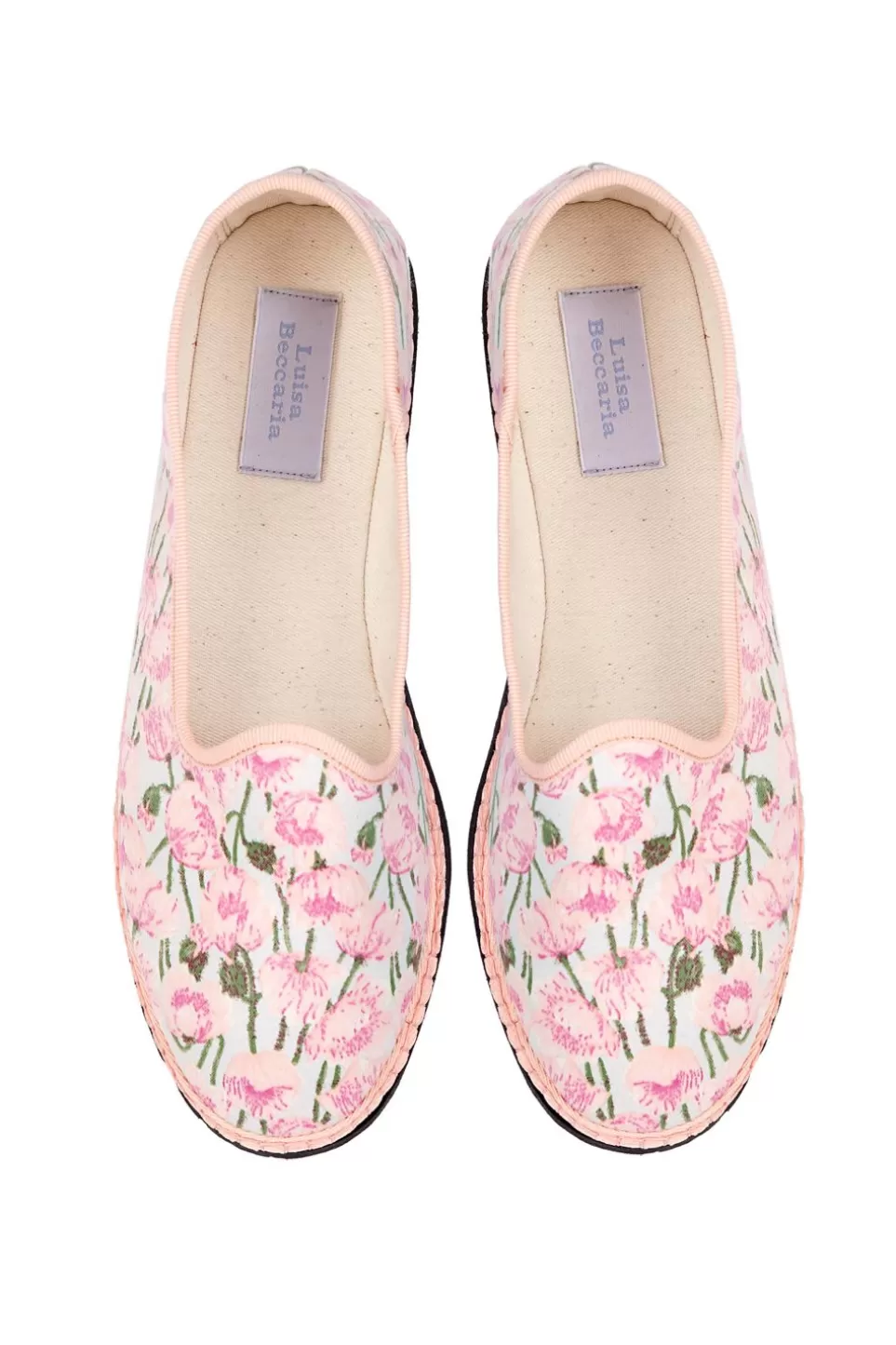 Shoes | Luisa Beccaria Pink Poppoins Vibi Loafers