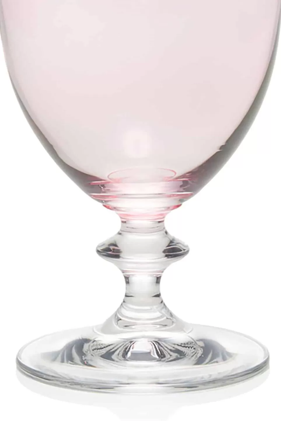 Water | Luisa Beccaria Pink Set Of Two Rosy Water Glass