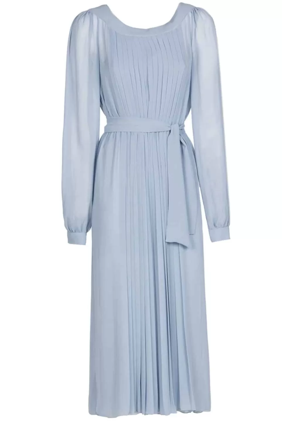 Dresses | Luisa Beccaria Pleated Chiffon Dress