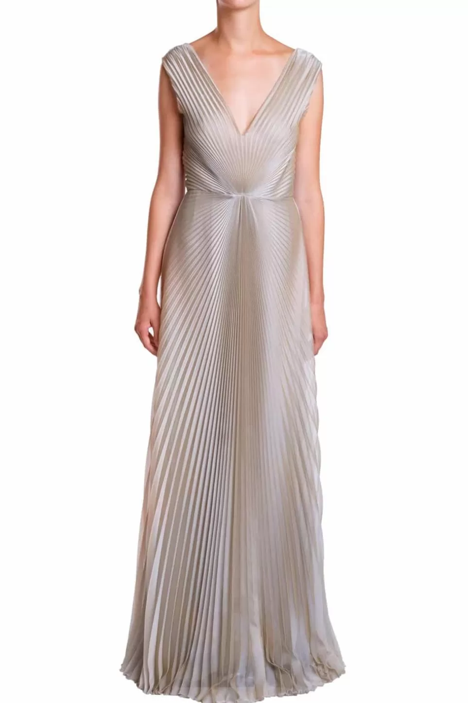 Dresses | Luisa Beccaria Pleated Irridescent Gown