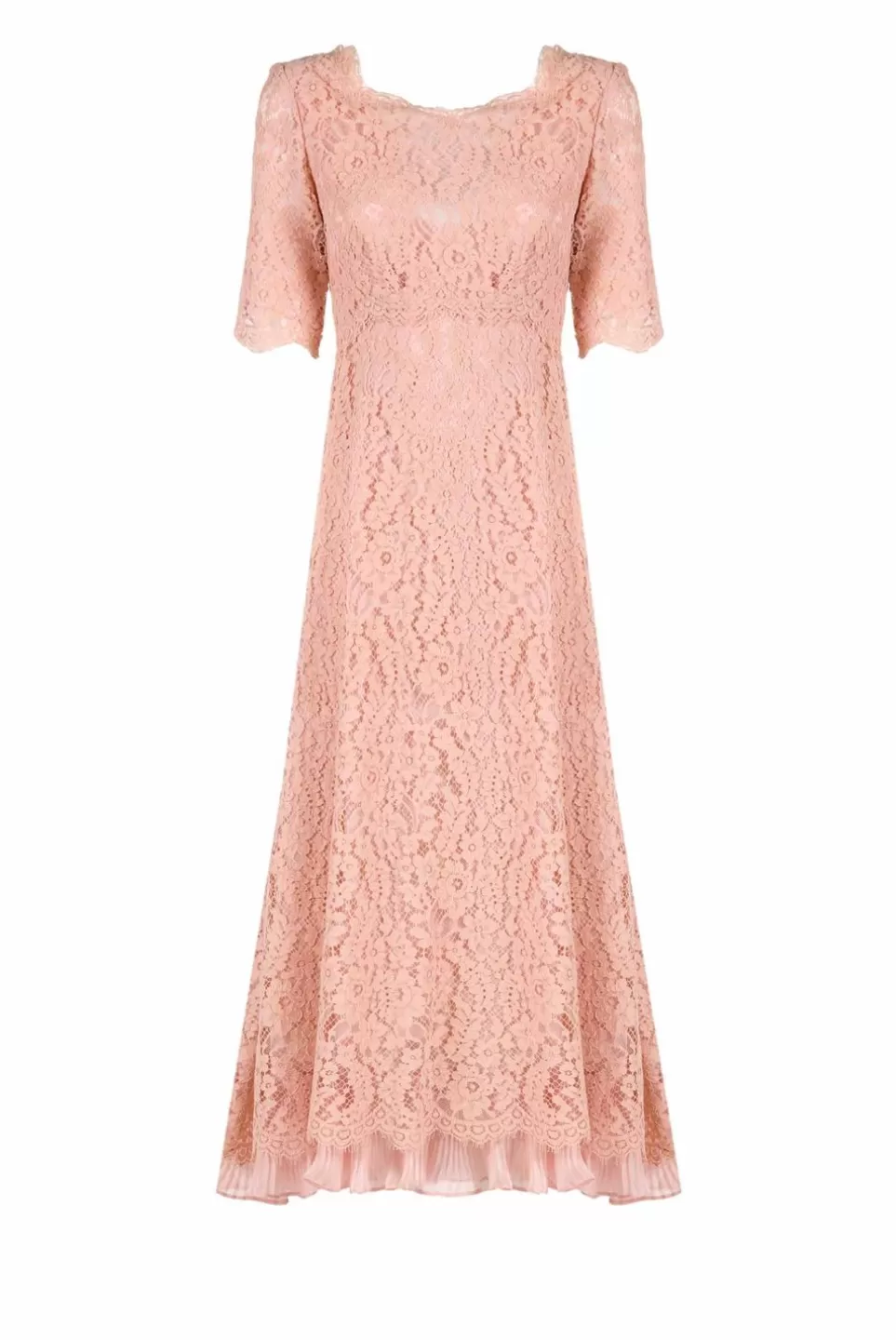 Dresses | Luisa Beccaria Pleated Lace Dress