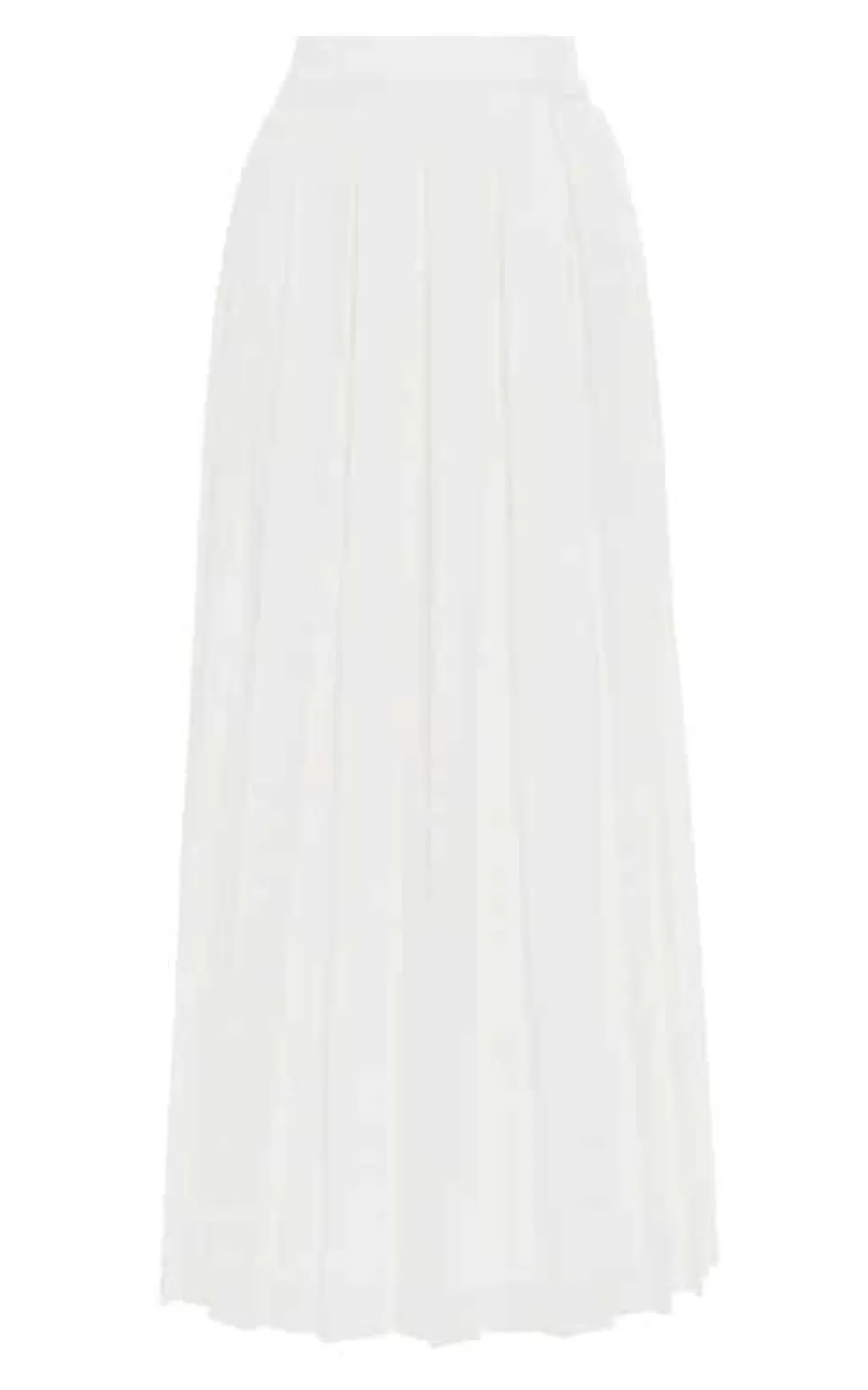 Skirts | Luisa Beccaria Pleated Linen-Blend Midi Skirt