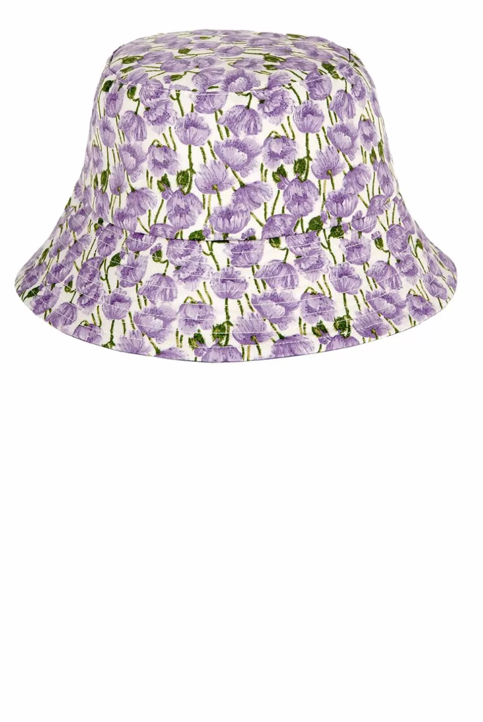 Hat | Luisa Beccaria Poppies Bucket Hat