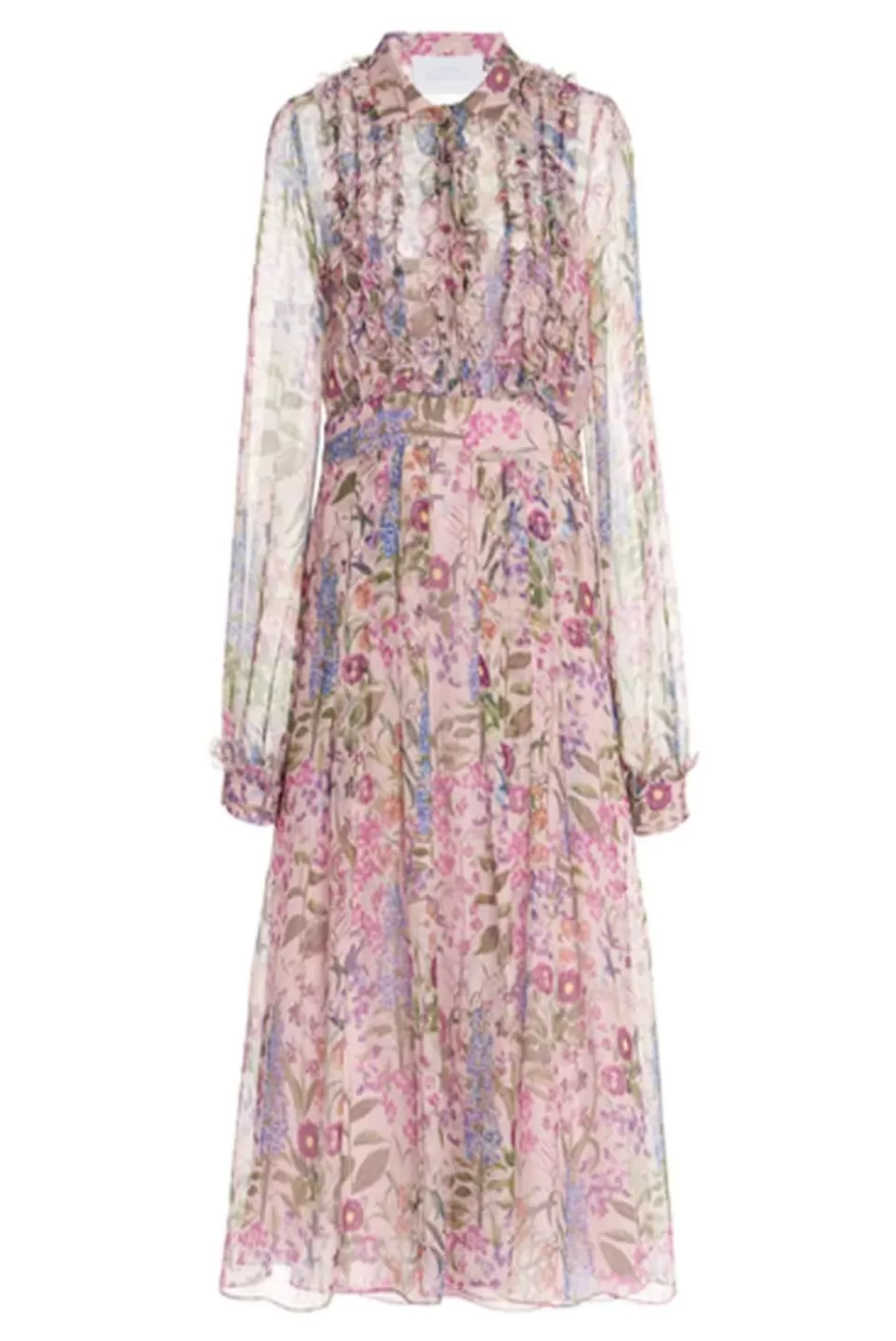 Dresses | Luisa Beccaria Printed Chiffon Dress