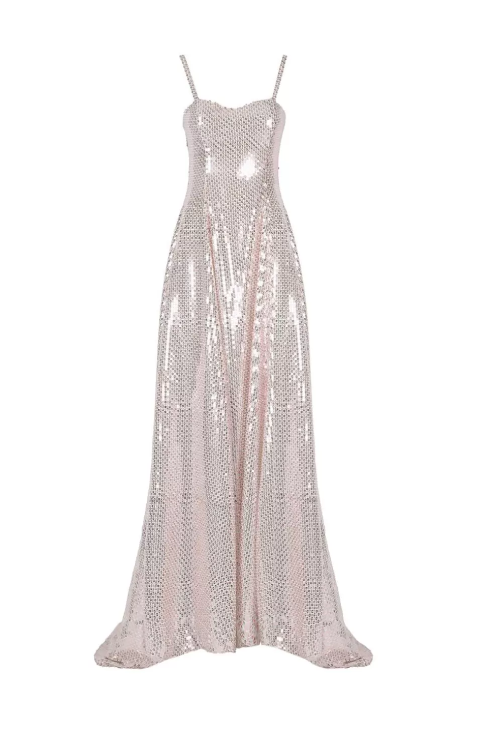 Dresses | Luisa Beccaria Sequin Gown With A Trail