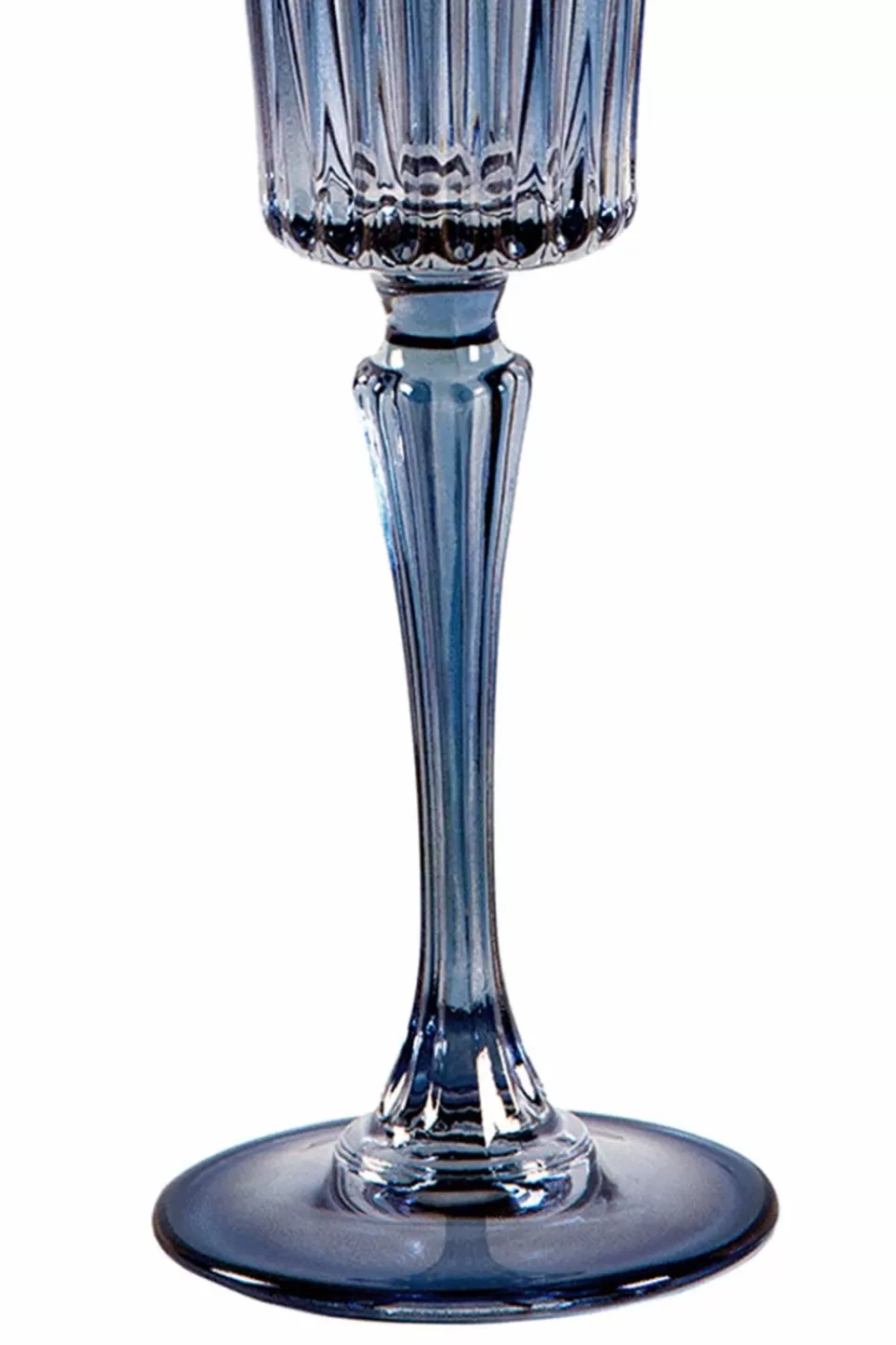 Flute | Luisa Beccaria Shade Blue To Green Set Of Two Domina Flute Glass