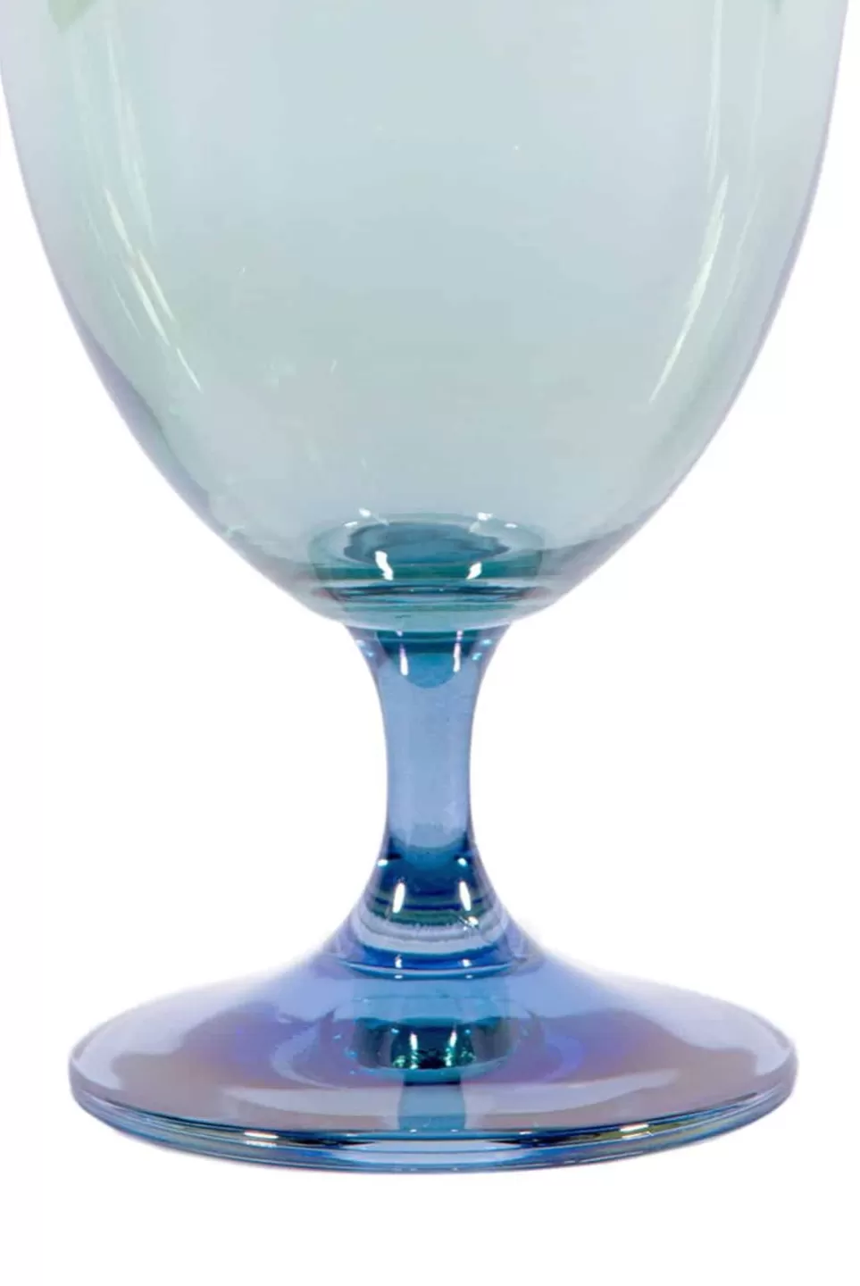 Water | Luisa Beccaria Shade Blue To Green Set Of Two Water Glass