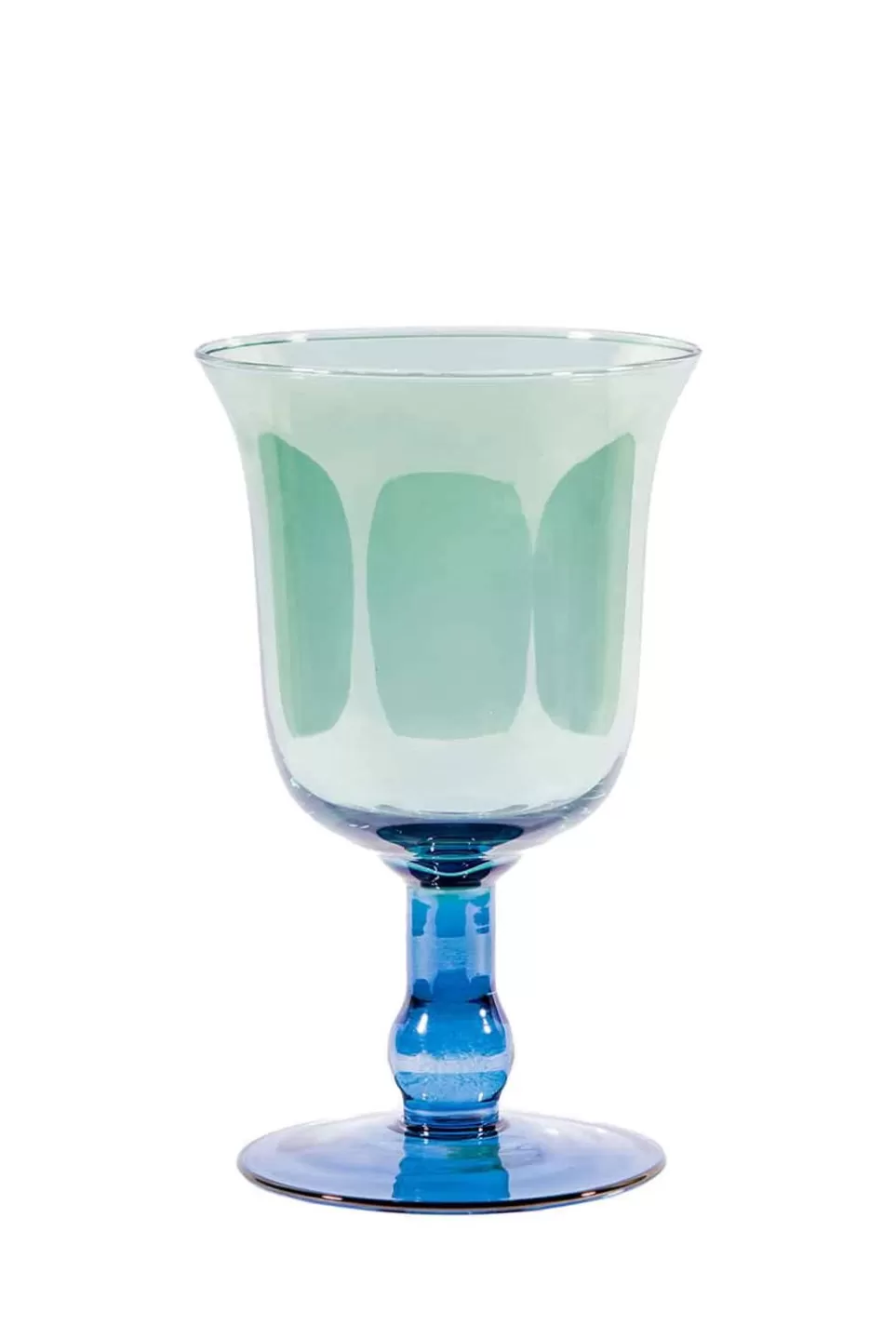 Vase | Luisa Beccaria Shade Blue To Green Small Candle Vase