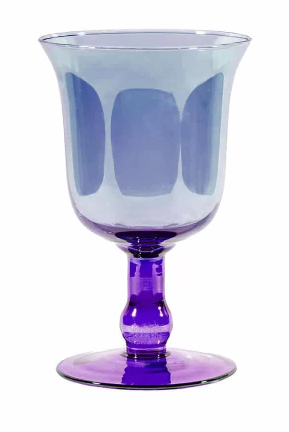 Vase | Luisa Beccaria Shade Purple To Blue Large Candle Vase