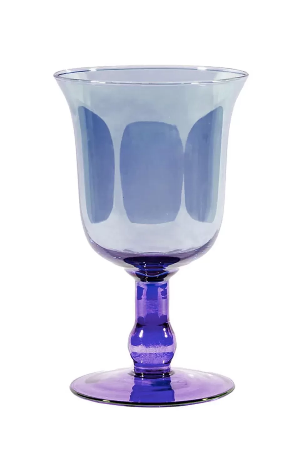 Vase | Luisa Beccaria Shade Purple To Blue Large Candle Vase