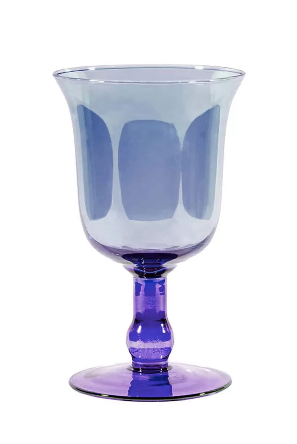 Vase | Luisa Beccaria Shade Purple To Blue Medium Candle Vase