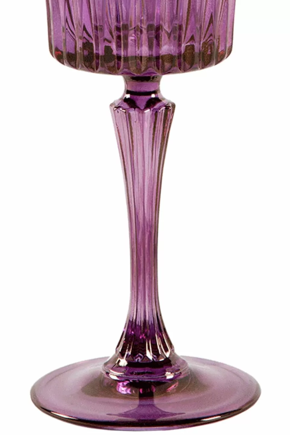 Wine | Luisa Beccaria Shade Purple To Blue Set Of Two Domina Wine Glass