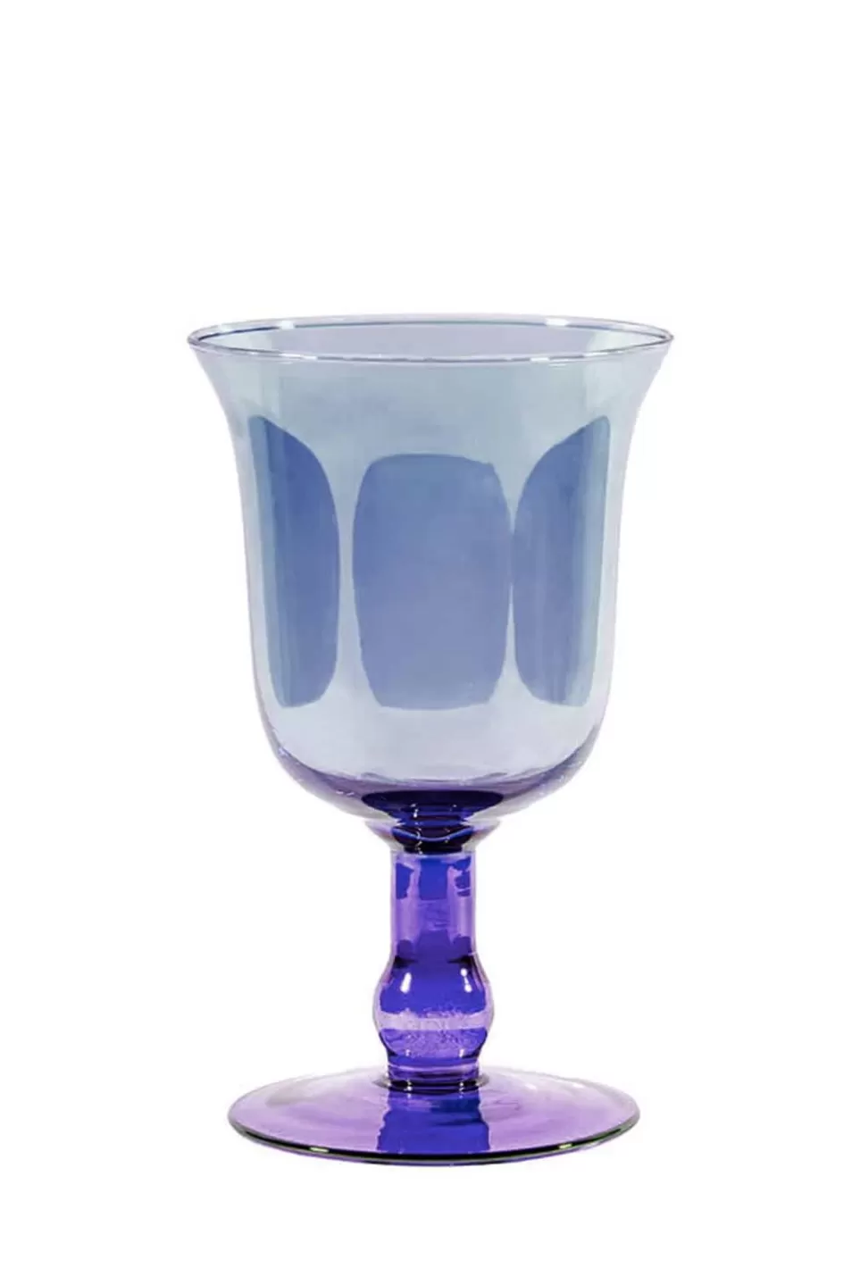 Vase | Luisa Beccaria Shade Purple To Blue Small Candle Vase