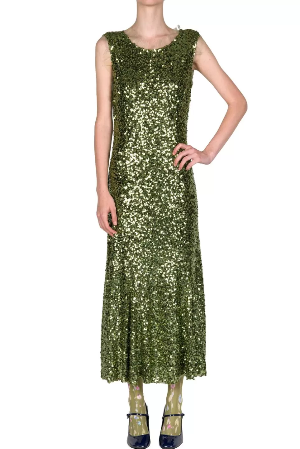 Dresses | Luisa Beccaria Sleeveless Sequin Dress