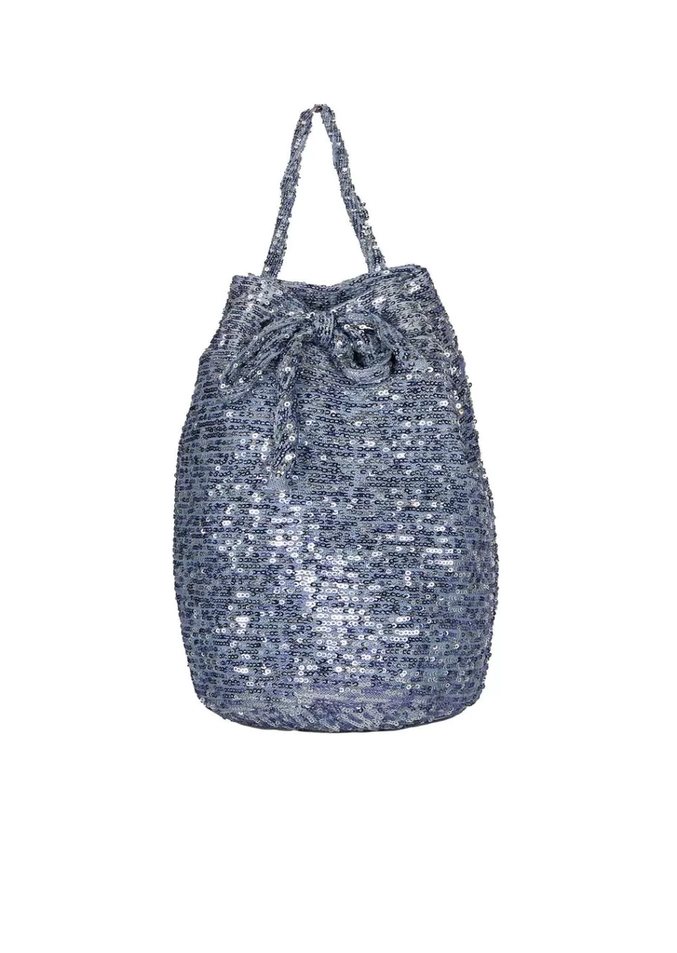 Bag | Luisa Beccaria Small Sequins Bucket Bag