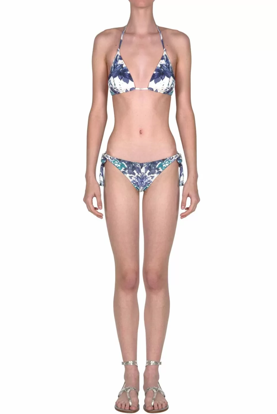 Swimwear | Luisa Beccaria Triangle And Slip Bikini Capri