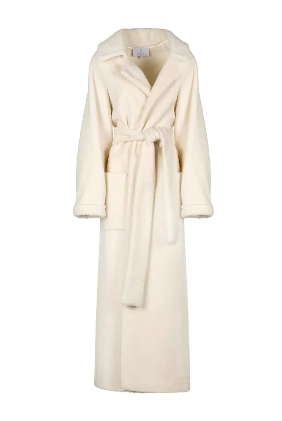 Jackets & Coats | Luisa Beccaria White Maxi Wool Coat