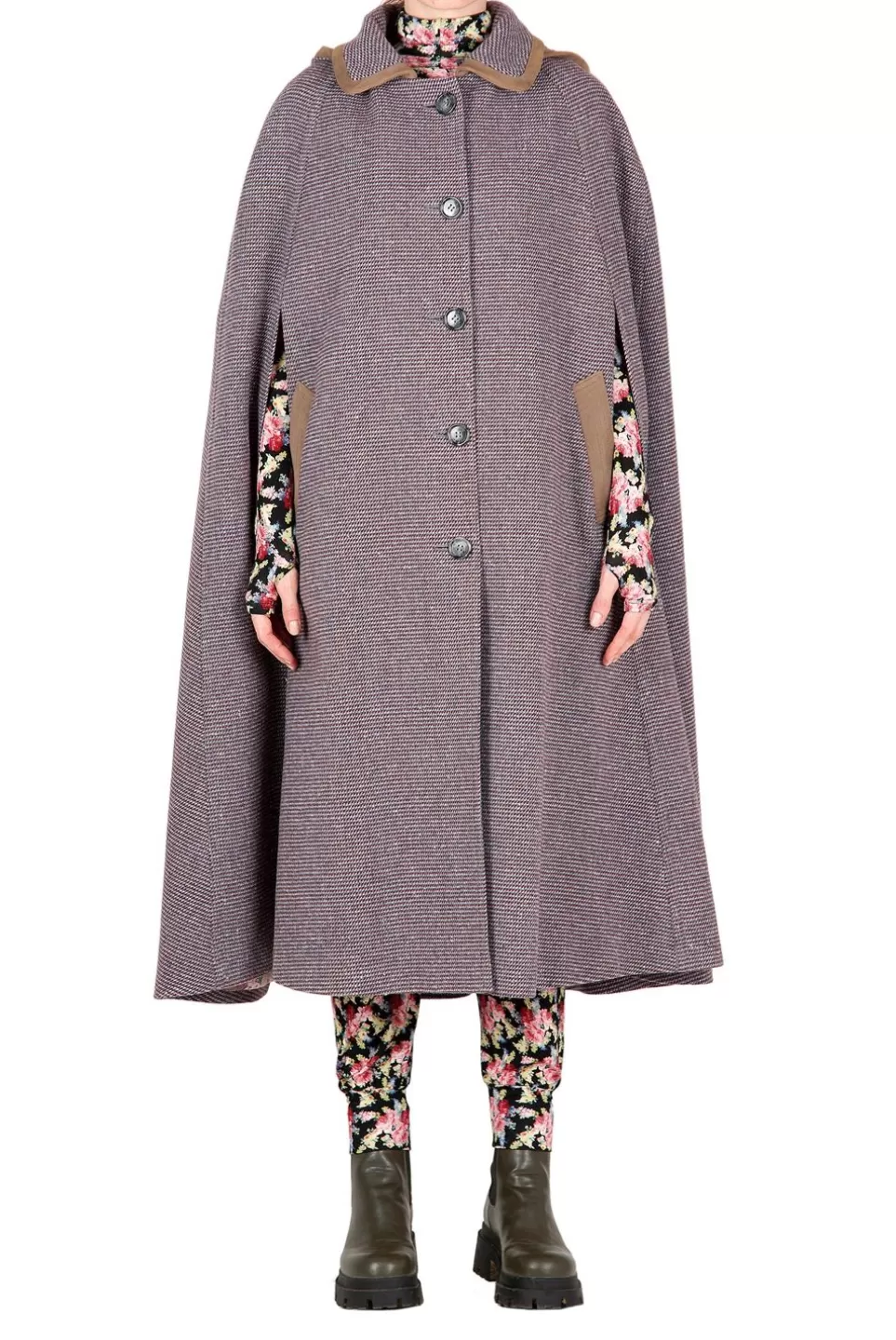 Jackets & Coats | Luisa Beccaria Wool Cape