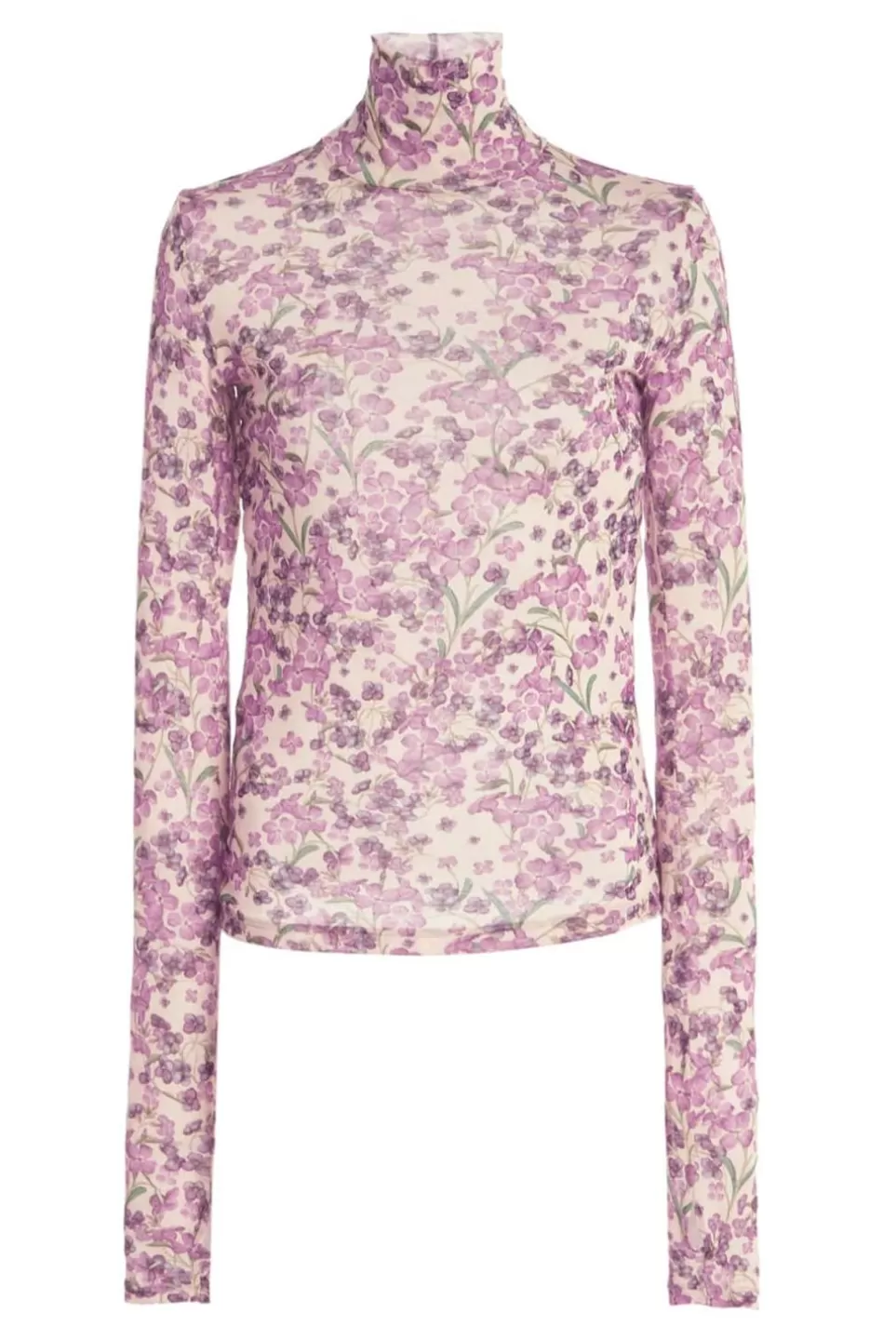 Tops & Blouses | Luisa Beccaria Wool-Silk Jersey Turtleneck Pink